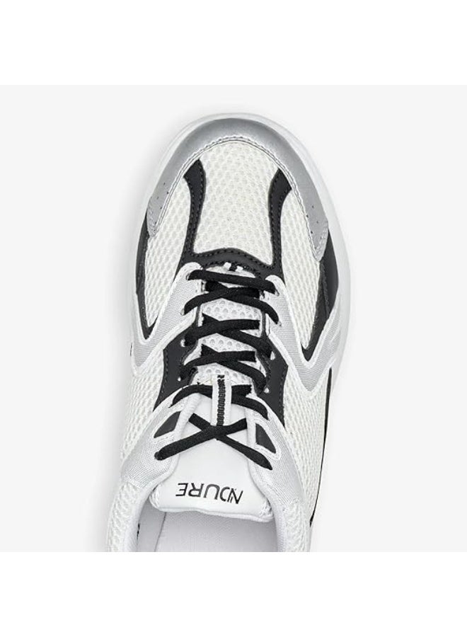 نديور حذاء رياضي رجالي من إندور، مصنوع من قماش شبكي خفيف الوزن - Image 3